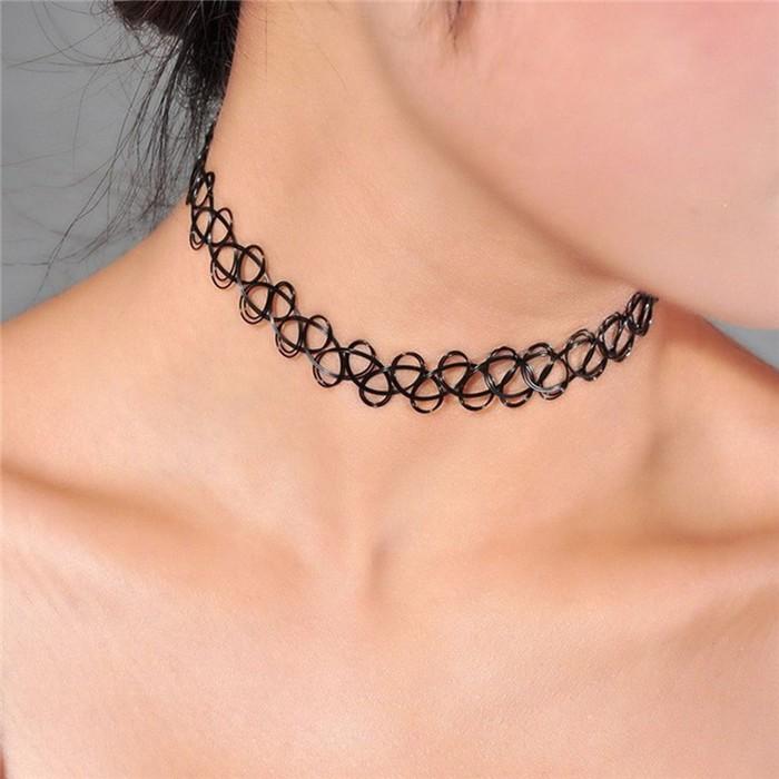Whatever Happened To '90s Tattoo Choker Necklaces For the Goth-Lite Kids?