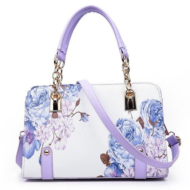 Chic Floral Handbag