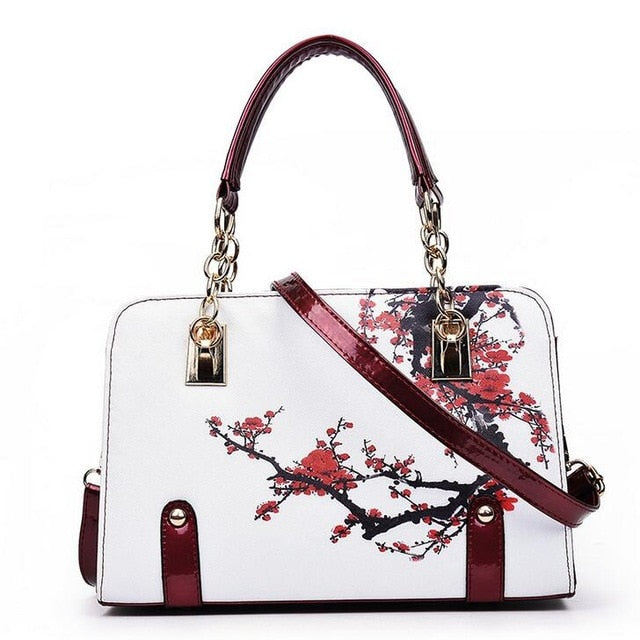 Chic Floral Handbag