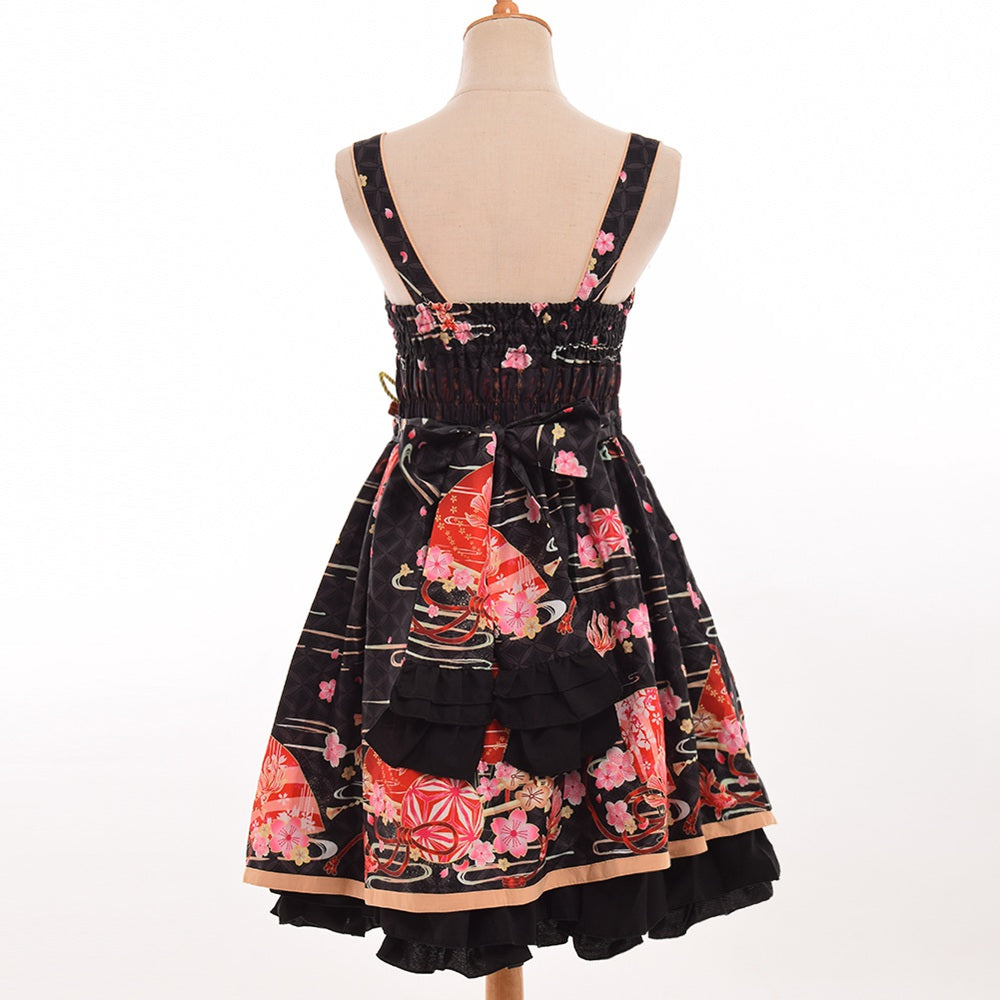 専用です♡DECORTÉ KIMONO SAKURA ほぼ新品 Pink Japanese Sakura Cheongsam Kimono Lolita Dress | Kawaii Babe