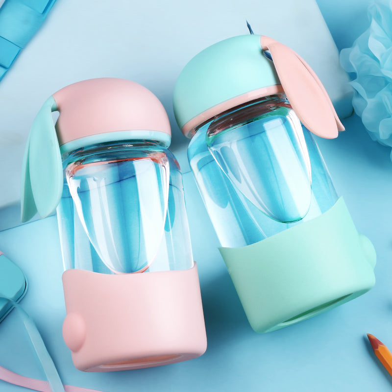 Pastel Princess Butterfly Bow Water Bottle Pastel Candy by Kawaii Babe