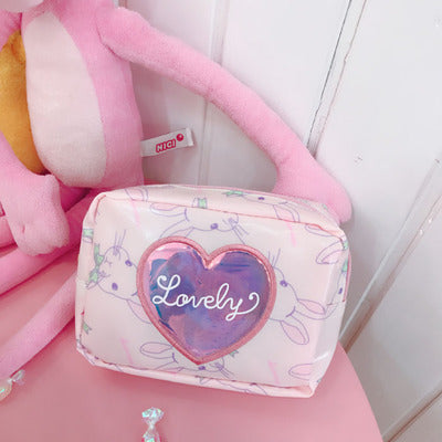 Lovely Pink Cosmetic Bag
