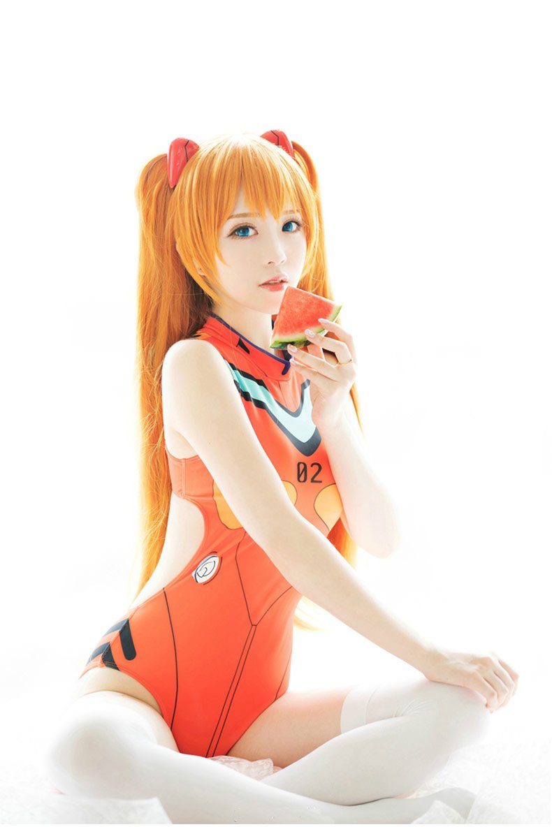 Neon Genesis Evangelion Bodysuit Cosplay Swimwear Bodysuit Onesie DVA Overwatch Anime Cosplaying Girl 