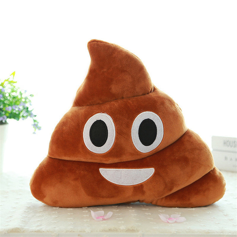 Poop Emoji IPhone Throw Pillow Decorative Plush Toy Kawaii Babe poop-emoji-iphone-throw-pillow-decorative-plush-toy-kawaii-babe
