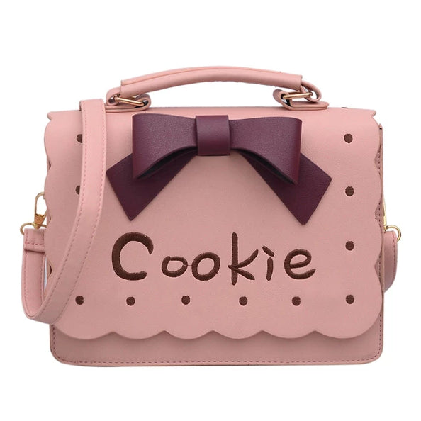 Kawaii Cookie Biscuit Handbag Purse