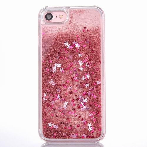 liquid glitter quicksand iphone cases see through invisible plastic rubber by kawaii babe