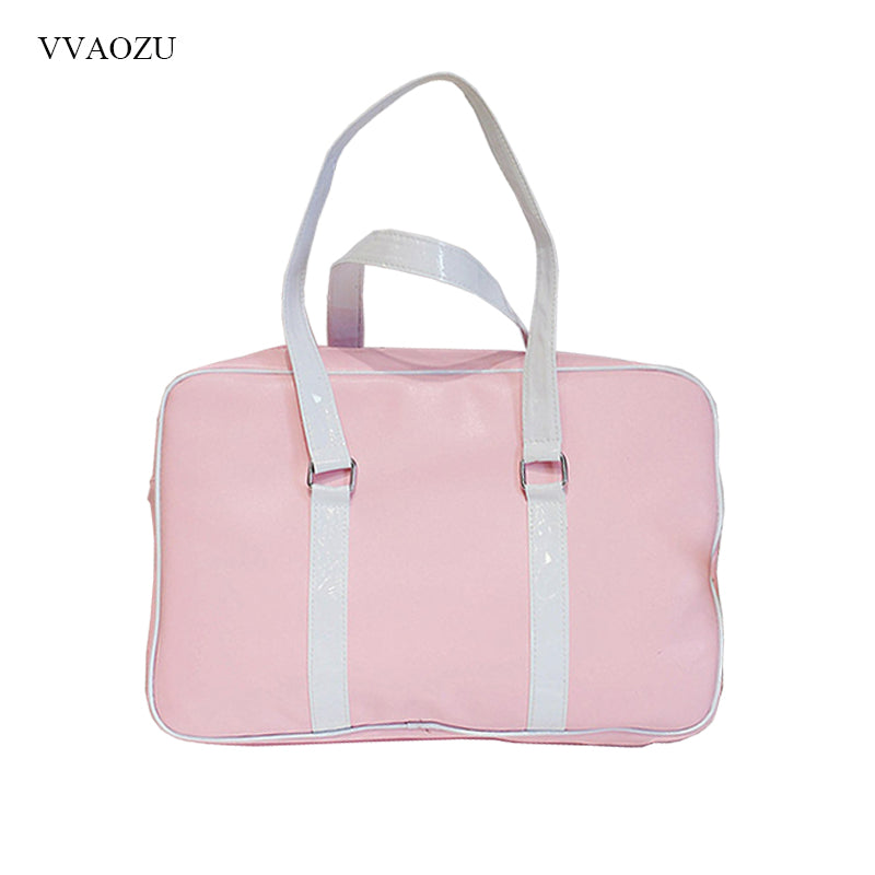 Ruffled Pink Duffle Bag Handbag Purse Fairy Kei Fashion | Kawaii Babe