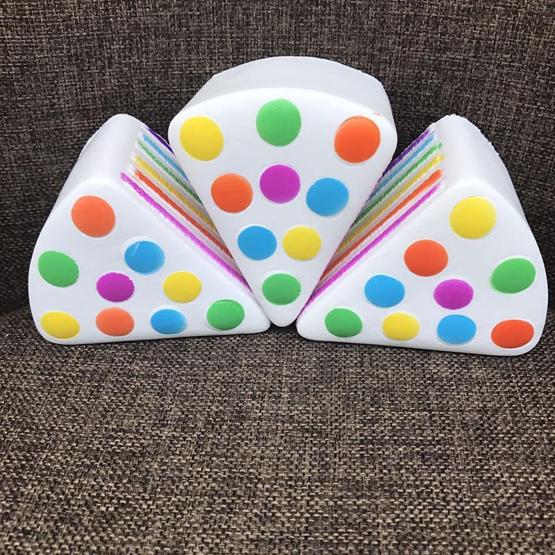 kawaii rainbow birthday cake squeeze toy squishy soft plush kidcore confetti autistic austism stimming tool cgl age regression little space by ddlg playground