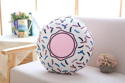 kawaii decorative throw pillows bedroom house living room decor pink doughnut donut boys tears water bottle