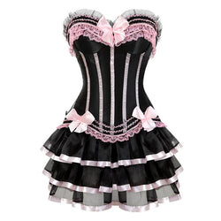 Genuine Corset Dress Tutu Skirt Waist Trainer Training | Kawaii Babe Genuine Corset Dress Tutu Skirt Waist Trainer Training | Kawaii Babe