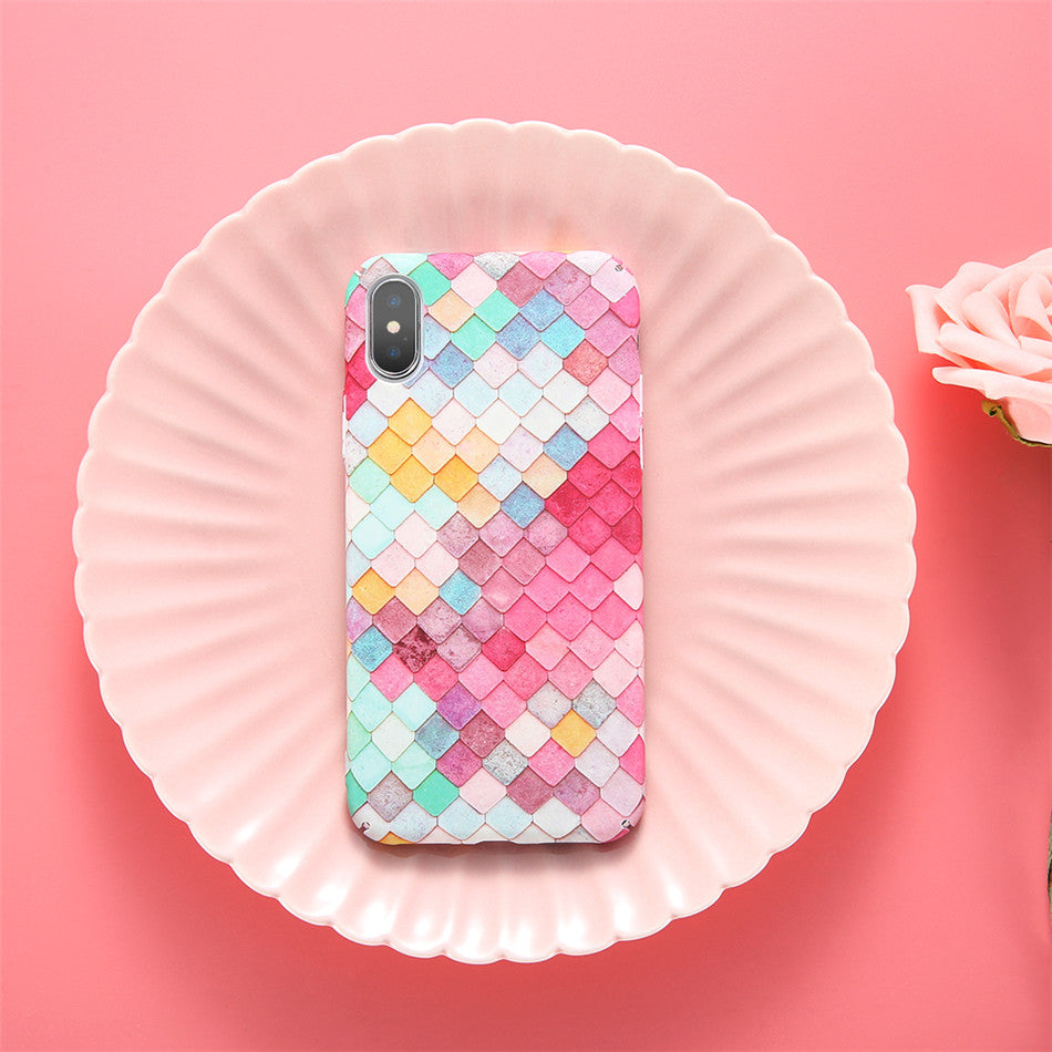 Mermaid Fish Scale Phone Case For iPhone &amp; Android CUTE | Kawaii Babe