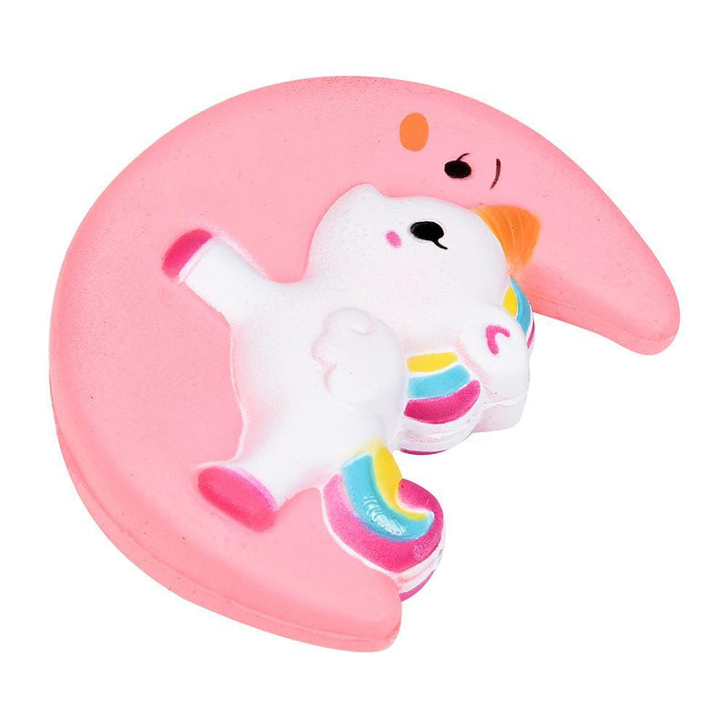 Kawaii Moon Unicorn Squishy Slow Rising Squeeze Toys, Jouets De