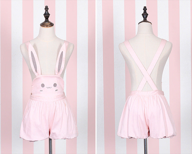 Kitty Jumper Skirt Dress Overalls Jumper | Kawaii