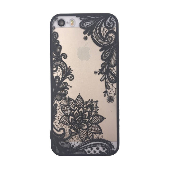 Lace Mandala New Age Yoga Metaphysic iPhone Case Rubber Lace Mandala New Age Yoga Metaphysic iPhone Case Rubber