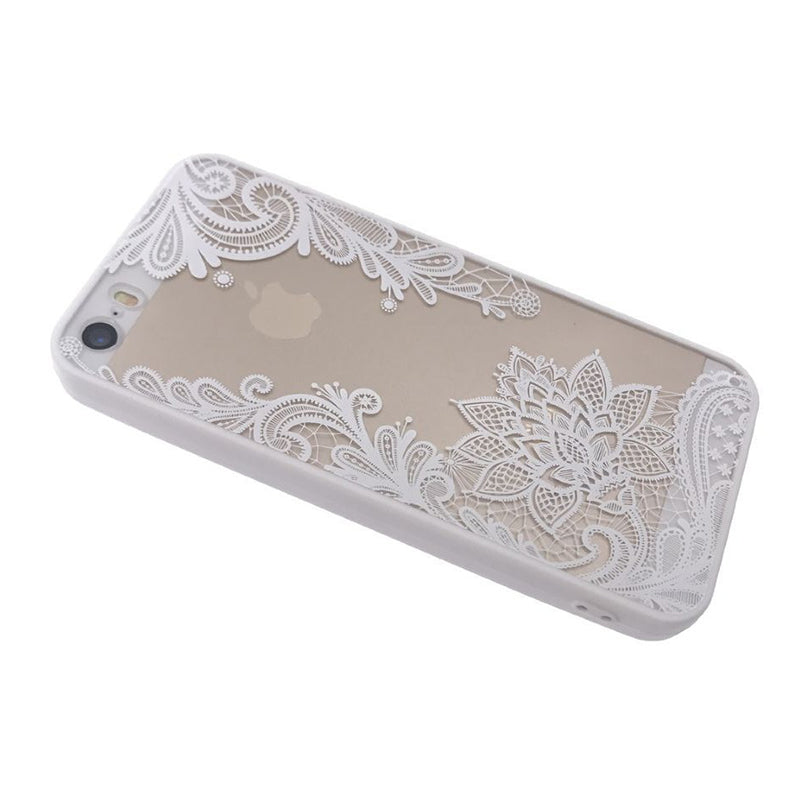 Lace Mandala New Age Yoga Metaphysic iPhone Case Rubber | Kawaii Babe