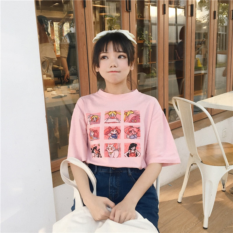 Mahou Shoujo Ni Akogarete - Magia Baiser T-shirt Sumi (M Size)