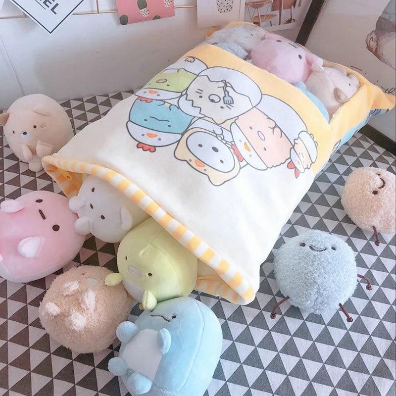 Bag Of Kawaii Plushies Soft Toys San-X Japan Cute