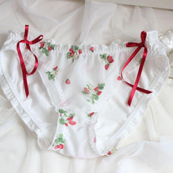 Strawberry Fields Underwear Undies Panties Kawaii Mori Girl Lolita Fashion