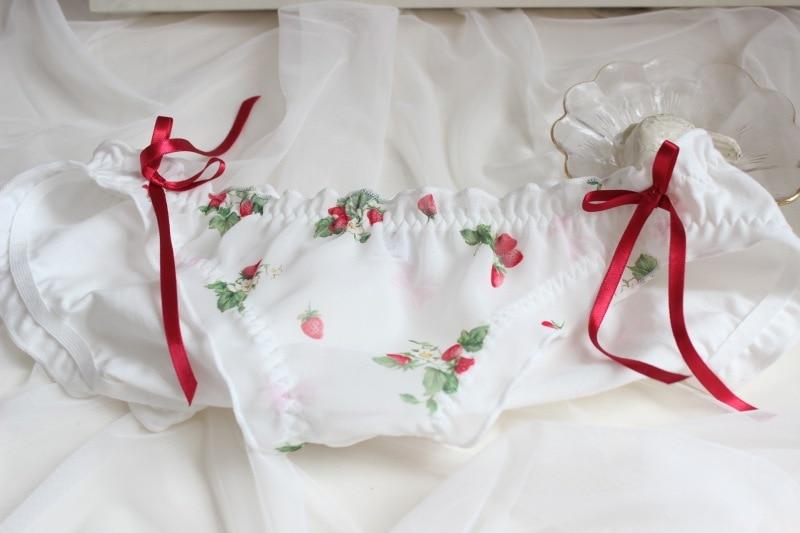Strawberry Fields Underwear Undies Panties Kawaii Mori Girl Lolita Fashion