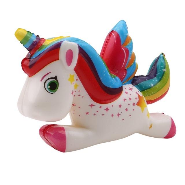 Rainbow Unicorn Squishy Toy Squeeze Stress Relief | Kawaii Babe