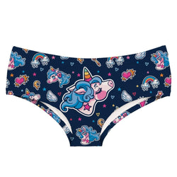 Midnight Unicorn Panties