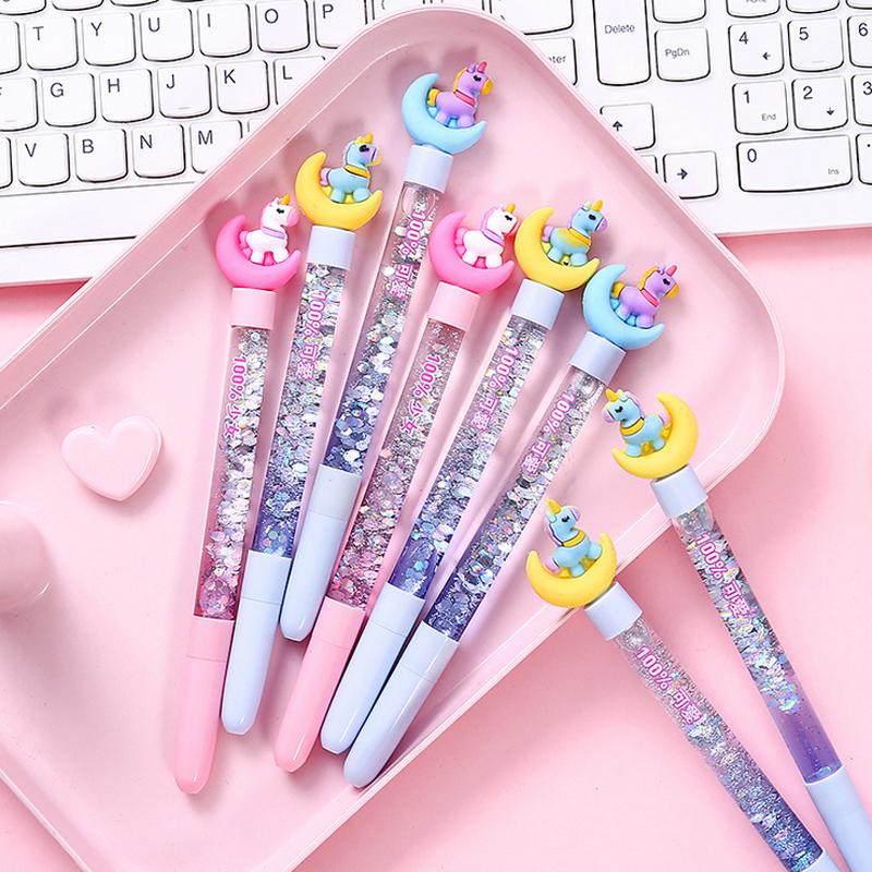 Playful Glitter And Gel Pens - Stationary Pens
