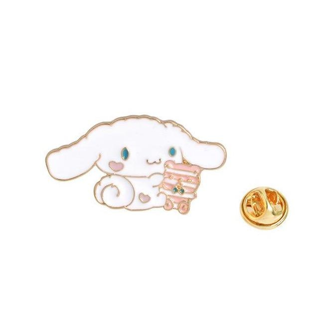 Puppy Cake Enamel Pin