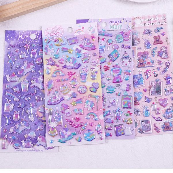 Purple Palace Sticker Sheets – Kawaii Babe