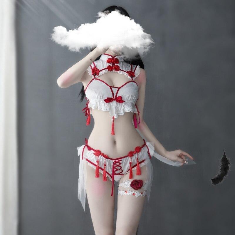 Cheongsam Oriental Chinese Cosplay Set Kawaii Babe Cheongsam Oriental Chinese Cosplay Set Kawaii Babe