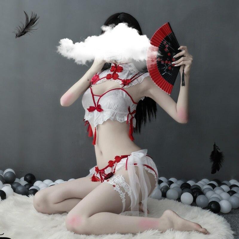 Cheongsam Oriental Chinese Cosplay Set Kawaii Babe Cheongsam Oriental Chinese Cosplay Set Kawaii Babe