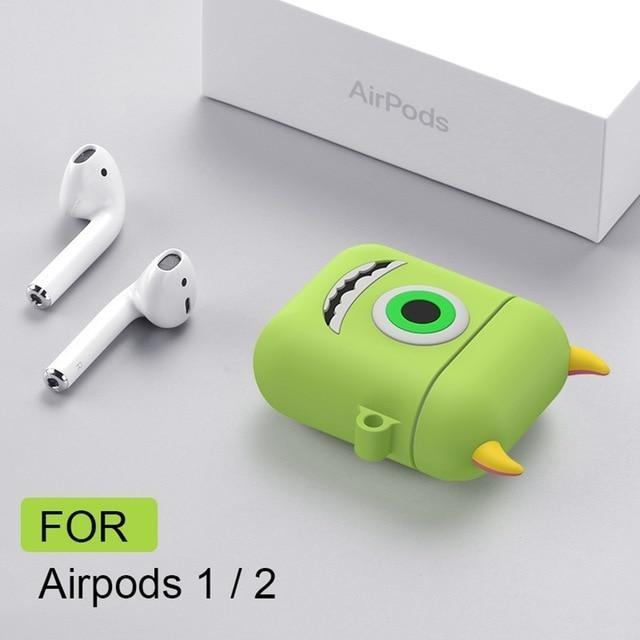 Monsters Inc Mike Sully Apple Airpod Case 3D Air Pods Kawaii 