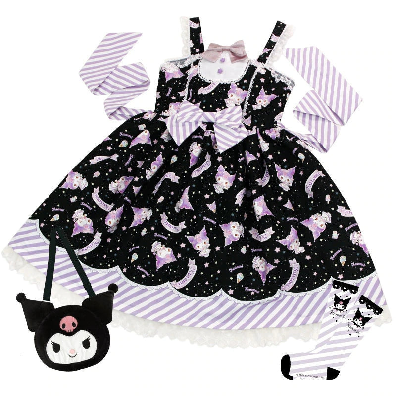 My Melody Cinnamoroll Kuromi Lolita JSK Dress Cosplay