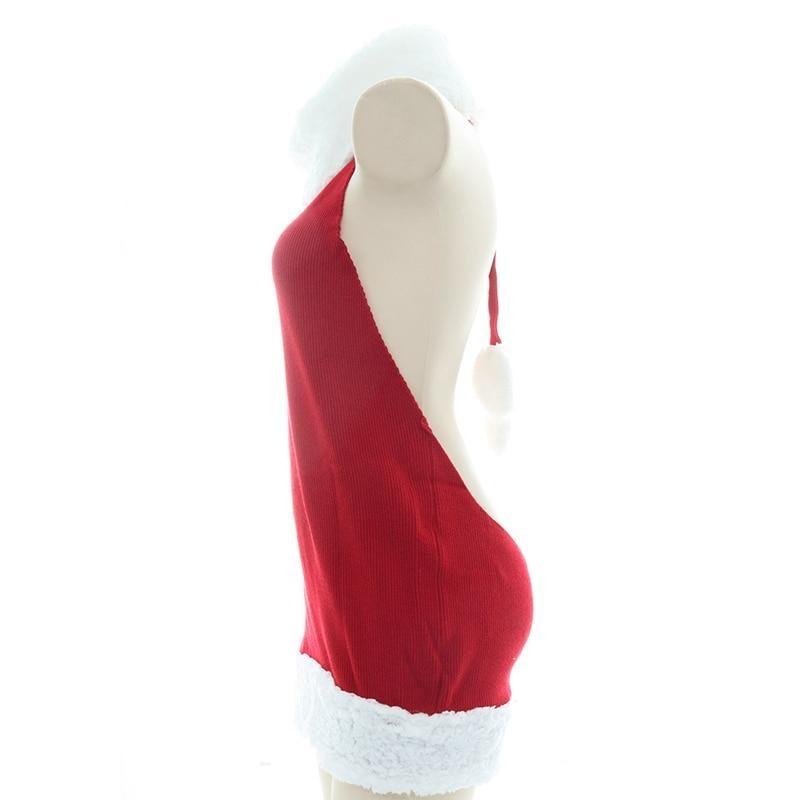 Santa's Knit Turtleneck Dress Cosplay Outfit Santa's Knit Turtleneck Dress Cosplay Outfit