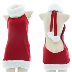 Santa’s Virgin Killer Dress - anime, christmas, christmas dress, dresses