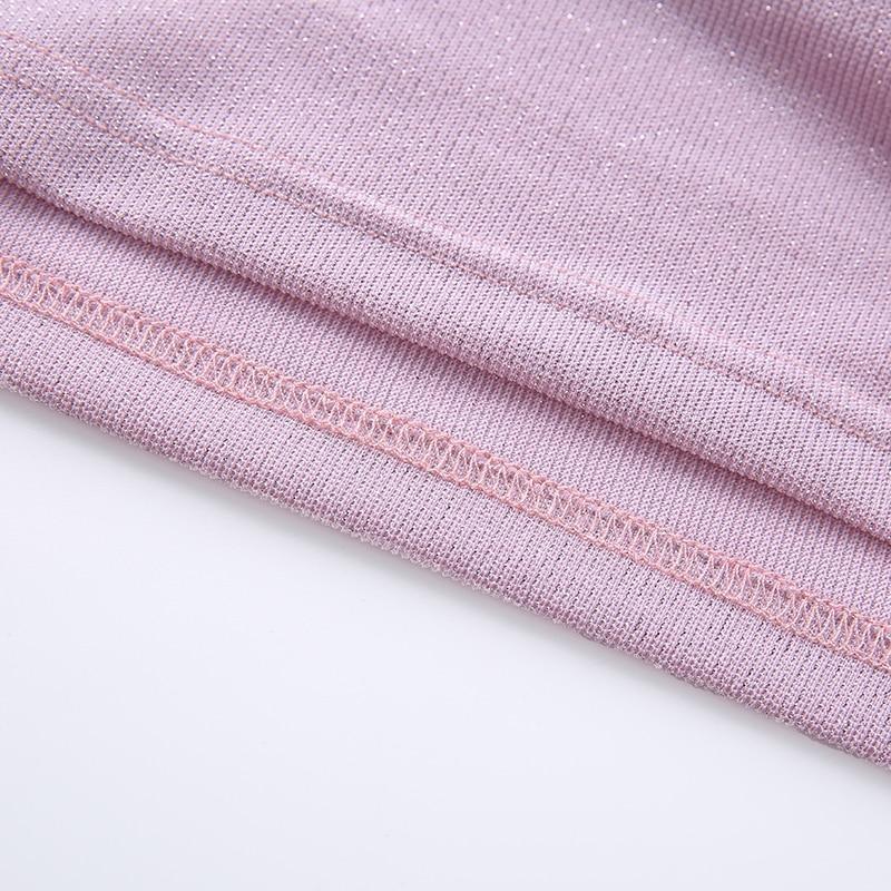 Shimmering Crop Top - shirt