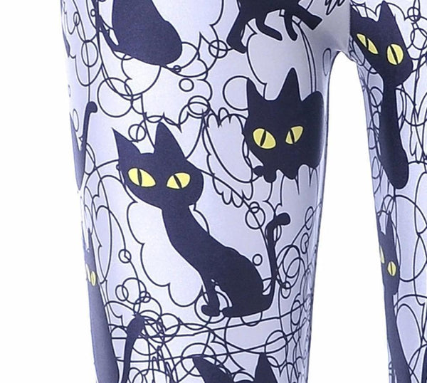 Spooky Cat Leggings - pants
