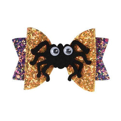 Spooky Hair Bows - Spider - hair accessory