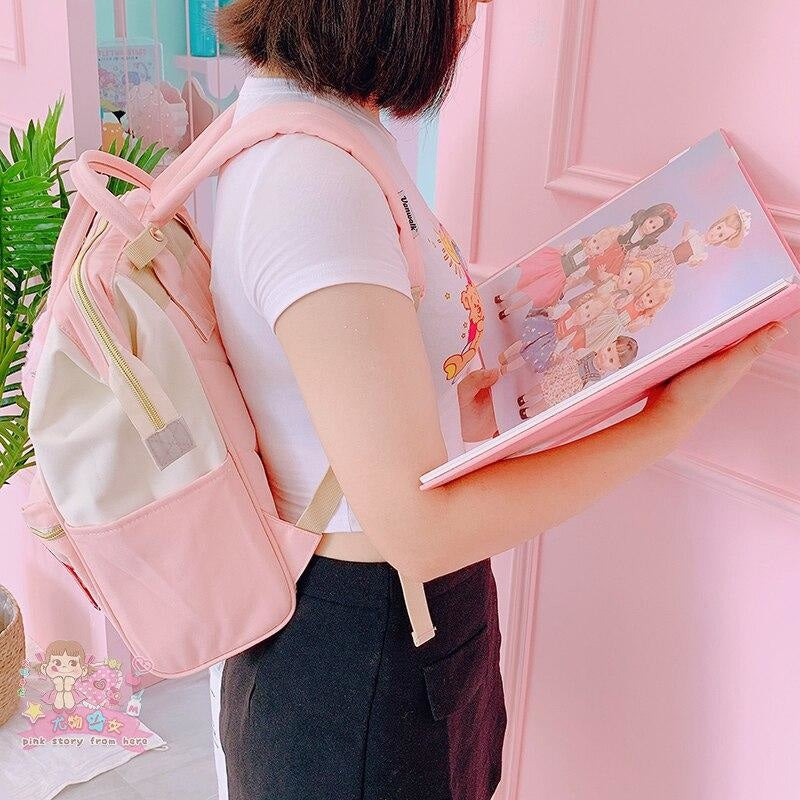 Strawberry Milk Backpack (5 Colors)