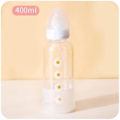 Strawbunny Adult Bottle - 400ml Daisy Line - adult bottle, baby bottles, bipples, cartoon