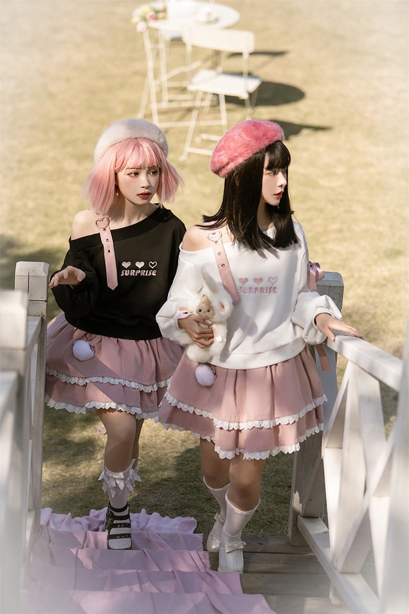 Surprise Me Pastel Goth Set - clothing