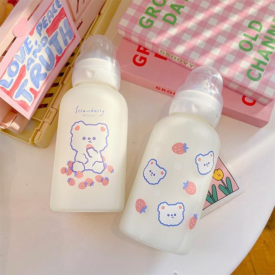 Sweet Baby Bear Water Bottle Cup | Drinkware – Kawaii Babe