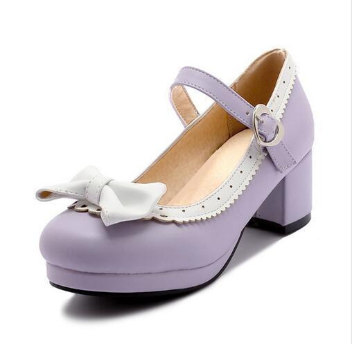 Sweet Doll Lolita Heels Shoes Kawaii Cute Fashion | Kawaii Babe