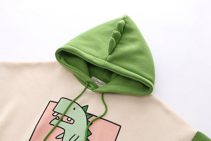 Kawaii dinosaur hoodie best sale