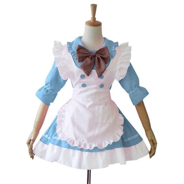 Neko Maid Cosplay Costume Anime Maid Dress Cosplay Costume - Etsy Sweden