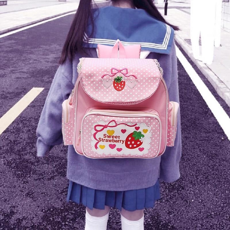 Strawberry Purse Strawberry Accessories Kawaii Purse For Girls Lady Women  Pink