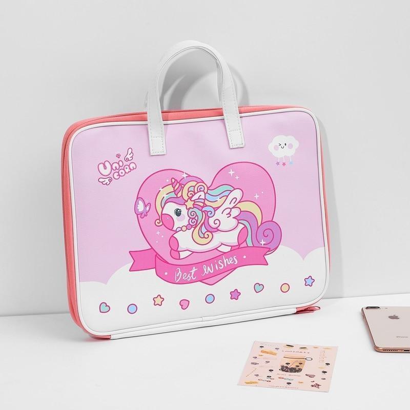 Sweetest Little Laptop Bags - Best Wishes Unicorn - baby bunny, bags, bunnies, bunny rabbit