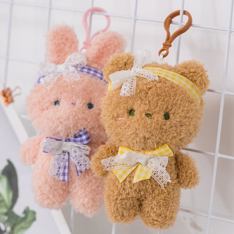 Kawaii Babe Plush Teddy Bear Rabbit Keychain