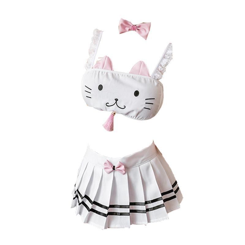 Tiny Kitten Lingerie Set - cosplay, costume, kitten, kittens, kitty