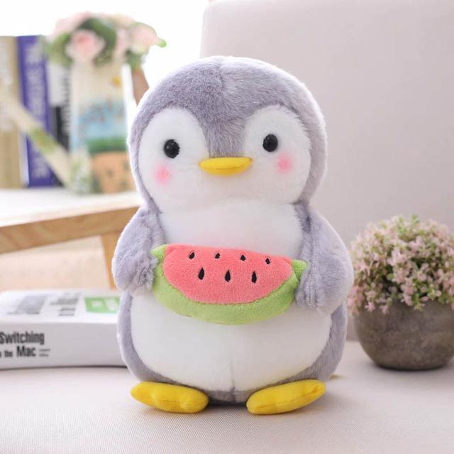 Tiny Penguin Plushies - 45cm / Watermelon Penguin - stuffed animal