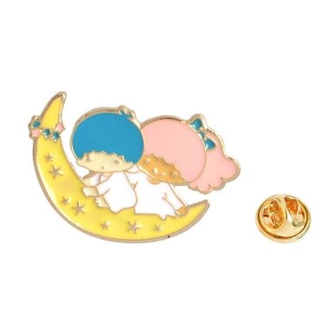 Little Twin Stars Sanrio Enamel Pin Lapel Brooch Sanrio Kawaii Fairy Kei 